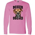 thumbnail image 3 of Inktastic Dog Boxer Squad Long Sleeve T-Shirt, 3 of 5