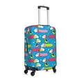 thumbnail image 3 of Balery Luggage Cover Color Dachshund Dog Print Suitcase Covers for Luggage Elastic Washable Suitcase Protector Fits 18-32 Inch Luggage-Small, 3 of 9