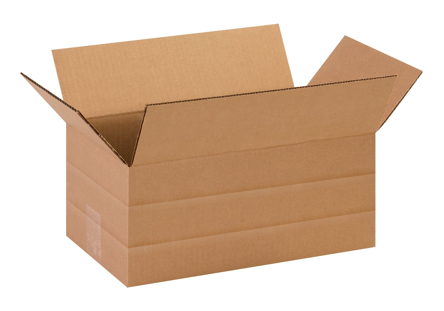 The Packaging Wholesalers MultiDepth Corrugated Boxes 14" x 8" x 6