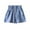 Blue, variant on ZACPNCV Jean Shorts for Girls High Waisted Casual Denim Shorts Elastic Waist Ruffle Shorts Kids Summer Beach Jeans Blue 6-7 Years
