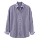 thumbnail image 5 of pstuiky manga larga para hombre, Camisa informal de pana de color liso con cuello abotonado y manga larga para hombre Tops de talla grande para hombre m, 5 of 7