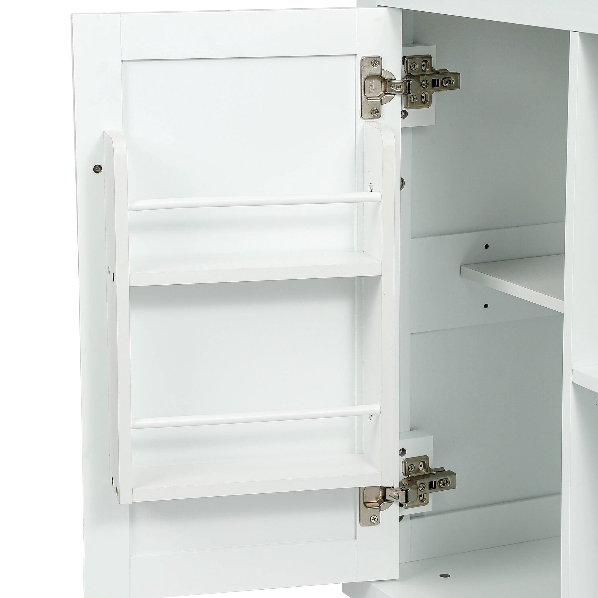 53.1"W Moveable Kitchen Island with Storage, Portable Kitchen Storage Cart with Drop Leaf, Rolling Kitchen Island with Drawers and Shelves for Kitchen, Dining Room