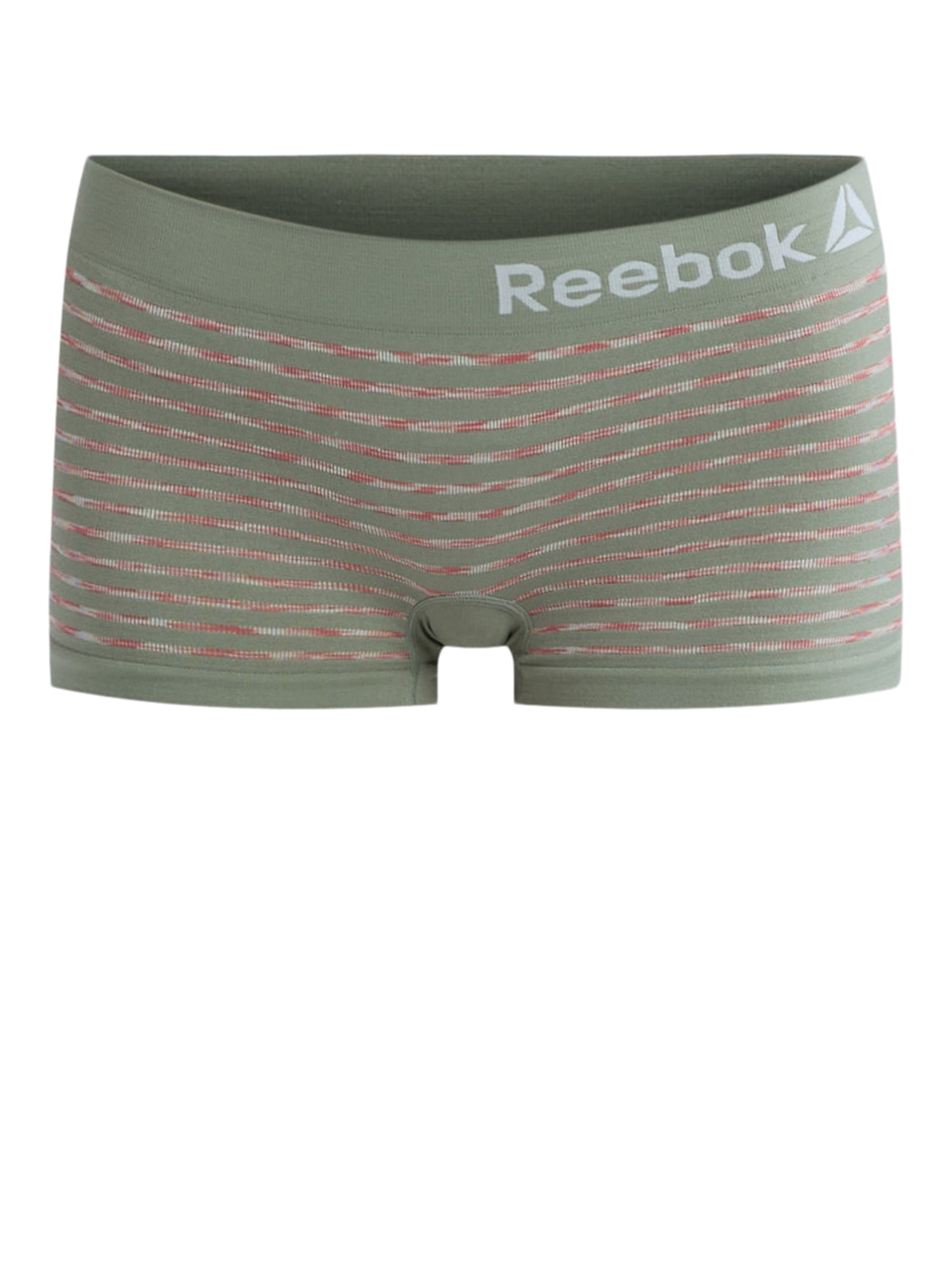 Reebok Women's Underwear Seamless Boyshort Panties, 6-Pack, Sizes S-XL