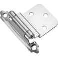 thumbnail image 2 of Hickory Hardware 3/8 inch Inset Surface Mt. Hinge Pair Chrome Self Close P143-26, 2 of 2