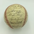 Beautiful 1950 Detroit Tigers Team Signed Official American League