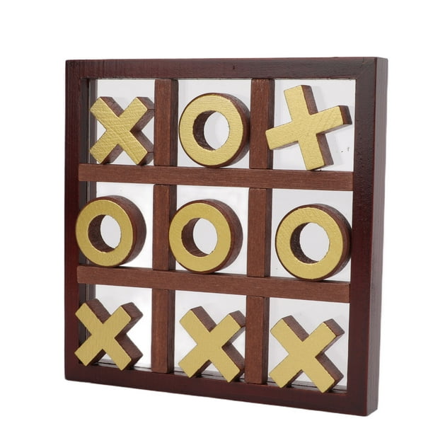 Juego de mesa de madera XO ANGGREK juego de rompecabezas interactivo educativo para niños