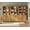 Oak Brown, variant on WAMPAT Modern 71" Tall Bookcase with Cabinets, 3 Columns 5-Tier,Oak