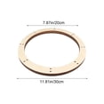 thumbnail image 3 of Bfogop 12 inches Wooden Wreath Form Frame, 5mm Thickness Wood Wreath Ring for Creating Beautiful Floral Arrangements, Home Decor, Christmas and Easter Crafts, 3 of 6