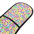 thumbnail image 2 of Dailycode Double Sided Oven Mitt with Loop Heat Resistant Kitchen Long Potholders 7" x 35" Sprinkles, 2 of 6