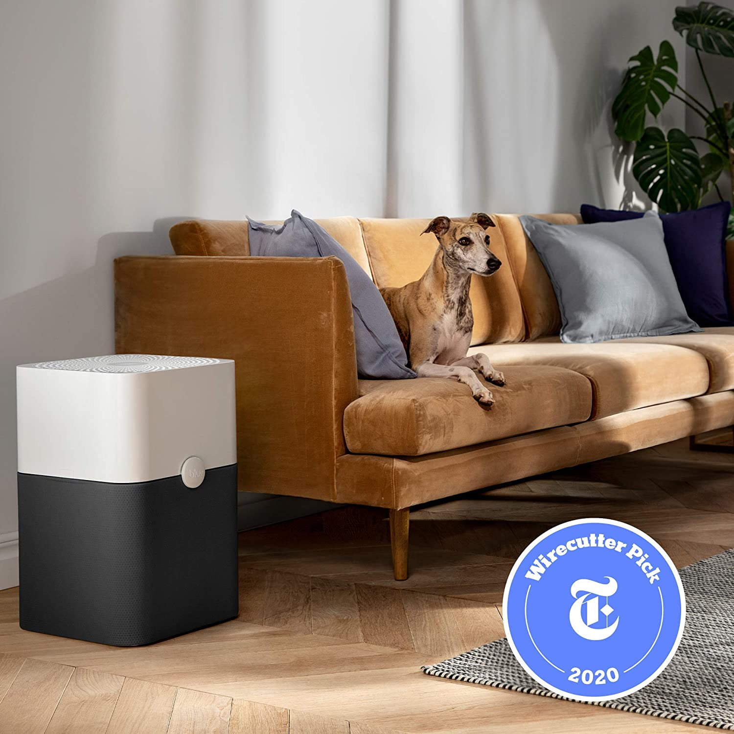 Blueair Air Purifier, Blue 211+, up to 2,592 sq ft