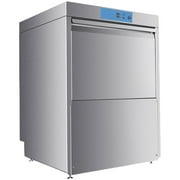 208-240V High-Temp Undercounter Commercial Dishwasher/Glasswasher Built-In Booster, Built-In Detergent & Rinse Aid Pumps, 3-phrase