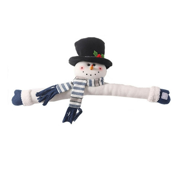 Decoraciones navideñas para interiores. Decoraciones para cortinas. Papá Noel 3D. Viejo. Muñeco de nieve. Ciervo. Botones para cortinas. Ambiente navideño familiar. Vestuario.