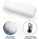 thumbnail image 3 of 10-Pack White Plastic Candle Drip Sleeves, 30mm x 100mm Tubes for Chandeliers and Wall Lights, 3 of 5