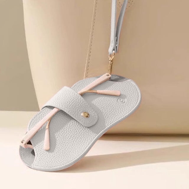 Estuche portátil colgante para gafas de sol con correa para la muñeca – Estuche para gafas de piel sintética con cierre a presión, soporte protector para gafas de sol y de lectura, ideal para