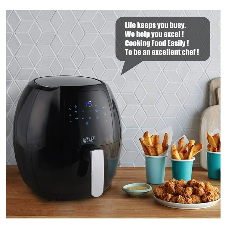 6.3 Qt Large Family Size Greaseless Air Fryer: 8 in 1 - Temu