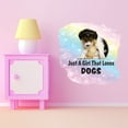 thumbnail image 3 of Animal Watercolor Wall Decals for Kids Room - Rainbow Bakcground Adorable Puppy Design Pets DIY & Creativity Boy Girl Bedroom Wall Water Color Sticker - Size: 10 In x 10 In, 3 of 4