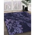 thumbnail image 2 of Ahgly Company Indoor Rectangle Patterned Deep Periwinkle Purple Area Rugs, 3' x 5', 2 of 6