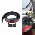 thumbnail image 3 of Exterior Trasero para Coche, 1,5 m/4,9 Pies de Fibra de Carbono de Goma Suave Para Coche, Maletero Trasero para Techo, Para Ala, Pegatina para Labios, 3 of 7