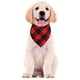 thumbnail image 4 of Juego de 2 bufandas para perros, bufandas triangulares navideñas para mascotas, accesorios para babero, rejilla negra roja y rejilla negra verde Sincero Electrónica, 4 of 4