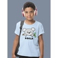 thumbnail image 2 of Cute Koala T-Shirt Juniors -Image by Shutterstock,  Large, 2 of 4