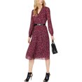 thumbnail image 1 of Michael Kors Grand Papillon - Vestido camisero para mujer, color rosa, pequeño, 1 of 1