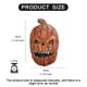 thumbnail image 3 of Halloween Mask Terror Scary Cosplay Costume Average Size For Adults, 3 of 9