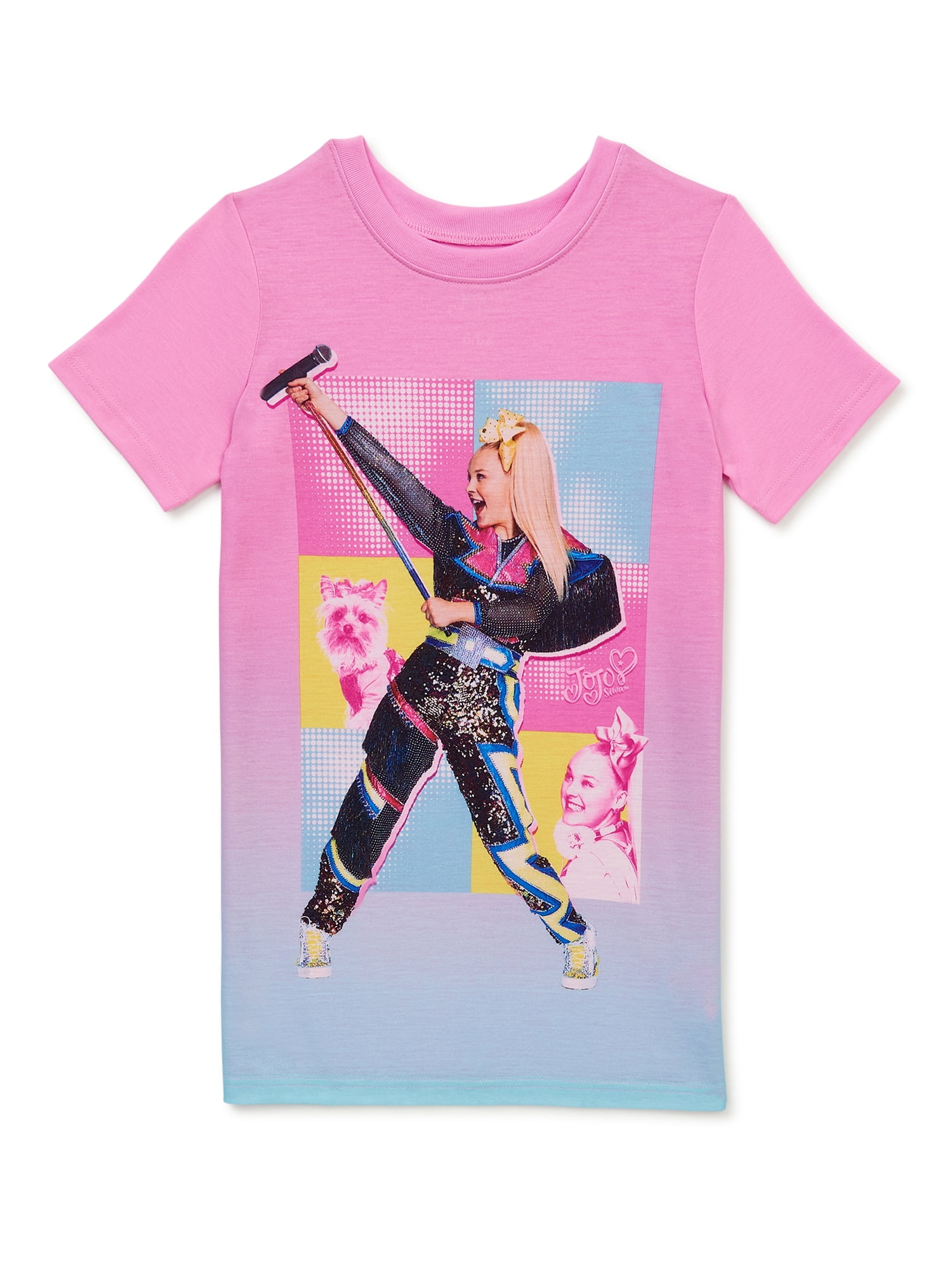 JoJo Siwa Girls’ Pajama Nightgown, Sizes 4-12