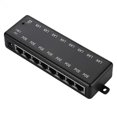 thumbnail image 1 of POE Injector 8 Ports PoE Power Adapter Ethernet Power Supply for CCTV Network POE Camera Power Over, 1 of 5