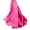 Pink, variant on Vividxx Belly Dance Skirt Flowy Performance Skirt With Elastic Waistband For Stage Show Practice And Casual Wear Comfortable