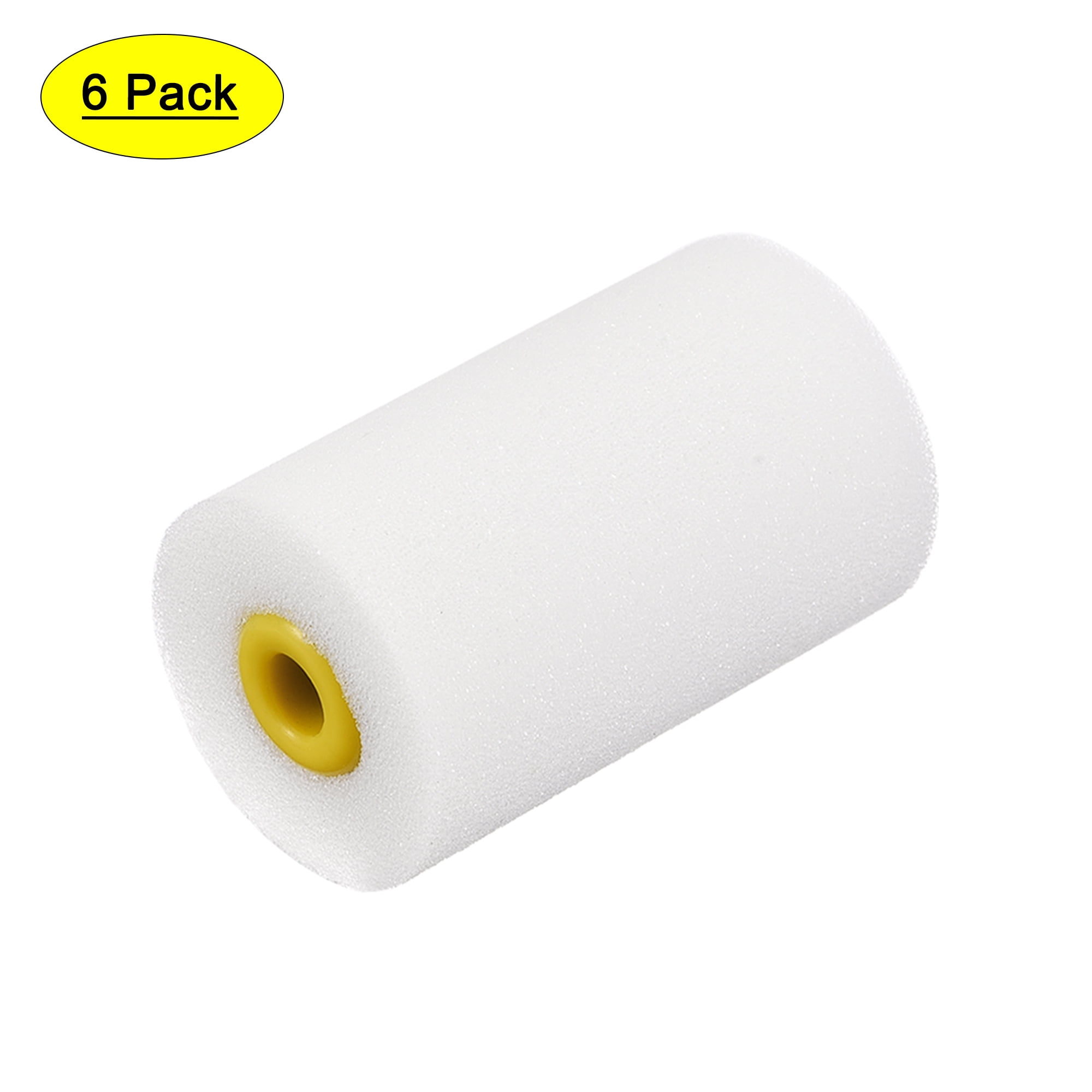 Uxcell 2 Inch Mini Highdensity Foam Brush Wall Painting Paint Roller