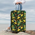 thumbnail image 7 of Honeii Happy St. Patrick's Day Elastic Luggage Cover, featuring double-sided printing, is the ideal companion for travel, business trips, and daily use(not included suitcase )-Medium, 7 of 7