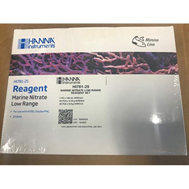 Hanna HI78125 Marine Nitrate Checker Reagents (25 Tests) Hanna