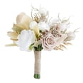 thumbnail image 4 of Abbraccia Wedding Bouquet Bride Holding Bouquet ,Lifelike Romantic, Bridal Bouquet, Artificial Flowers for Graduation Anniversary Decor, 4 of 7