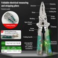 thumbnail image 2 of Tuvilo Electrical Pliers, Folding Stylus Screwdriver Wire Stripper, 2 of 5