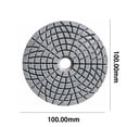 thumbnail image 2 of Discos abrasivos de 100mm/4 pulgadas, grano 50-500, para granito, piedra, hormigón, mármol, 2 uds., 2 of 9