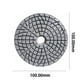 thumbnail image 5 of Almohadilla Pulido Diamante 100mm/4 Pulgadas Disco Húmedo para Piedra Granito (grano 50) 2 Uds., 5 of 5