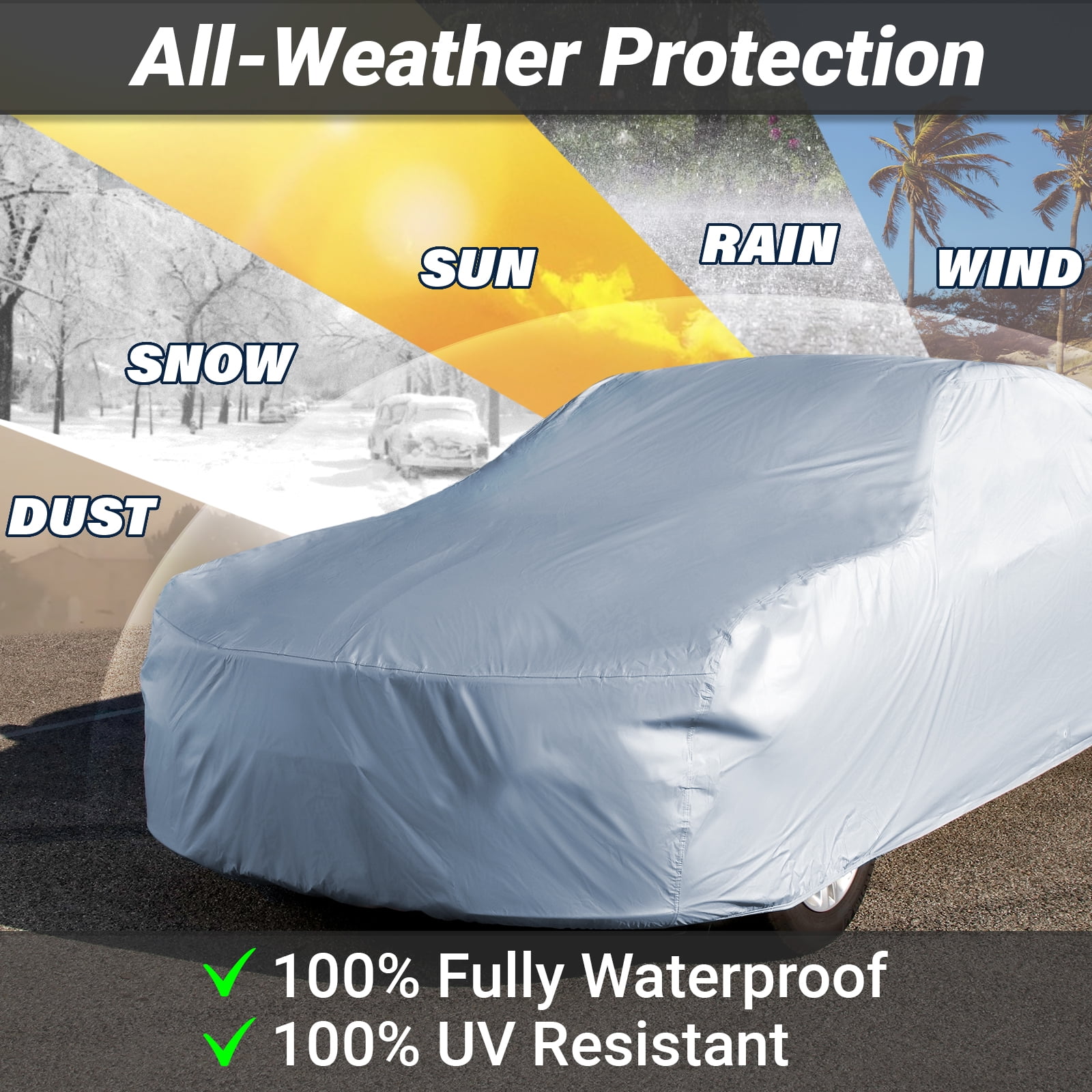iCarCover 10Layer Waterproof All Weather Car Cover Ubuy Trinidad and