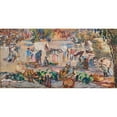 thumbnail image 3 of Nikolai Ivanovich Kulbin 18x11 Black Modern Framed Museum Art Print Titled - Crimean Market, 3 of 5