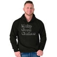 thumbnail image 5 of Make Good Choices Motivational Gym Hoodie Sweatshirt Women Men Brisco Brands M, 5 of 6