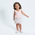 thumbnail image 2 of Gerber Baby and Toddler Girl Pull-On Knit Shorts, 3 Pack, Sizes 0-3 Months - 5T, 2 of 8