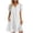 White, variant on Gytharion Women's Loose Fit Tunic Dresses V Neck Natural Look Casual Dresses Short Sleeve Stylish A-Line Dresses with Pockets