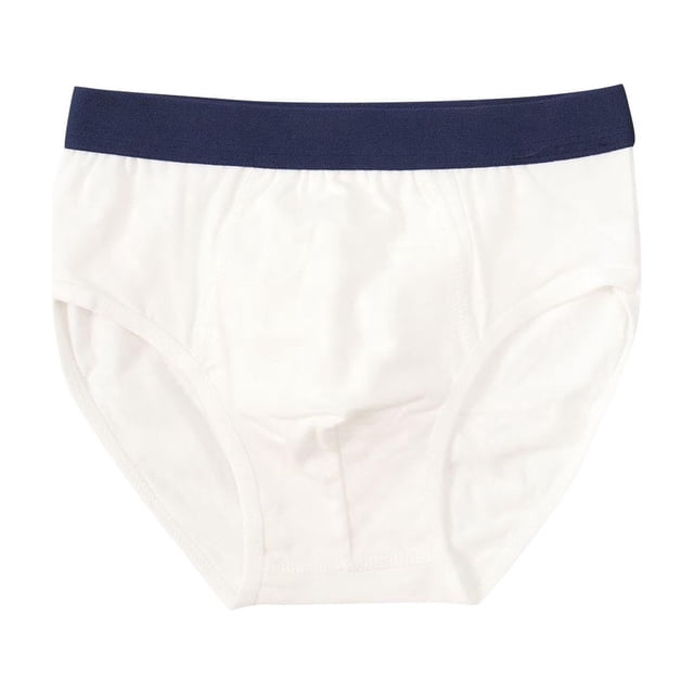 Boys' Briefs Underwear for Men Solid Color Breathable Cool Silk Cavalry Multipc