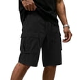 thumbnail image 3 of Cargo Shorts for Men Relaxed Fit Wide Leg Classic Work Shorts Outdoor Bike Travel Workout Hiking Short Summer Clothes, XL, 3 of 9