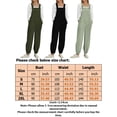 thumbnail image 2 of Frontwalk Women Loose Jumpsuit Dungarees Playsuit Straps Overalls Trousers Ladies Sleeveless Baggy Pockets Pants, 2 of 6
