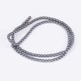 thumbnail image 2 of Non-Magnetic Hematite Beads Strands Grade A Round Black 3mm Hole: 0.8mm 123pcs/strand 14.9 inch, 2 of 3
