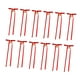thumbnail image 4 of 12 lazos navideños de terciopelo rojo con cintas retorcidas, lazos decorativos para manualidades, lazos de regalo con cascabeles para fiestas, puertas, 4 of 9