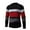 Red, variant on ZCFZJW Men's Crewneck Casual Sweater Lightweight Striped Color Block Long Sleeve Knit Soft Casual Pullover Jumper Tops Fall Outfit Clothes Red XXXL