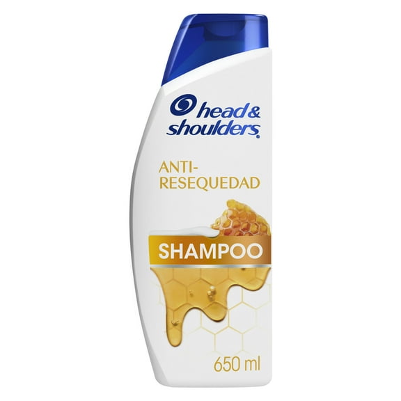 Shampoo Head & Shoulders Anti-Resequedad Nutrición Diaria, Miel Aceites y Esenciales 650 ml