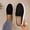 Black, variant on Flat Loafers for Womens, Closed Toe Soft Sole Lightweight Casual Outdoor Wakling Slippers Blue 6.5