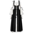 thumbnail image 1 of Disfraz de Spooktacular Creations Renaissance para mujer, color negro, 1 of 8